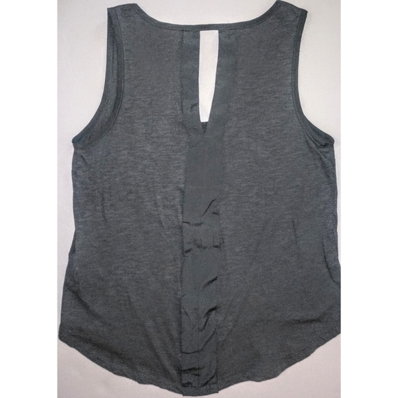 3/$24! Banana Republic Split Back Slate Tank Top - Picture 5 of 5